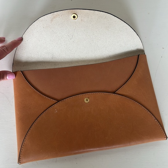 Kate Spade Saturday Leather Envelope Clutch - Picture 3 of 3